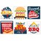 Big Dot of Happiness Fire Up the Grill - Funny Summer BBQ Picnic Party Decorations - Drink Coasters - Set of 6